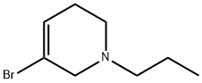 3-broMo-1-propyl-1,2,5,6-tetrahydropyridine 结构式