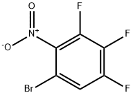 1-溴-3,4,5-三氟-2-硝基苯 结构式