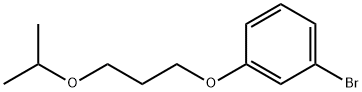 1-溴-3-(3-异丙氧基丙氧基)苯 结构式
