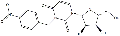 N3-(4-Nitrobenzyl)uridine 结构式