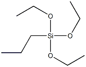 N-丙基三乙氧基硅烷 结构式