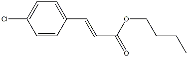 4 chloro butyl cinnaMate 结构式