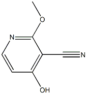 3-Cyano-4-hydroxy-2-Methoxyl-pyridine 结构式