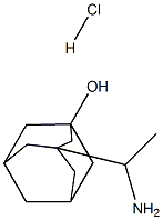 3-氨乙基-1-金刚烷醇盐酸盐 结构式