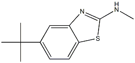 5-(tert-Butyl)-N-Methylbenzo[d]thiazol-2-aMine 结构式