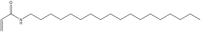 丙烯酰十八胺 结构式