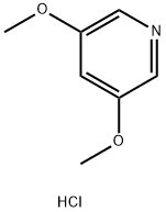 3,5-二甲氧基吡啶盐酸盐 结构式