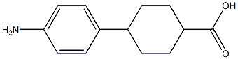 4-(4-AMino-phenyl)-cyclohexanecarboxylic acid 结构式