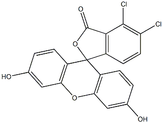 Dichlorofluorescein Indicator, 0.1 Percent Solution in Ethanol 结构式