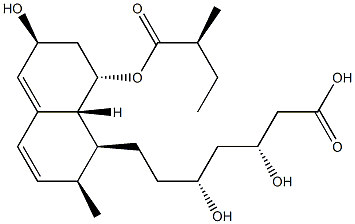 普伐他汀杂质 结构式