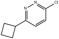 3-氯-6-环丁基哒嗪 结构式