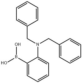 (2-(二苯甲基氨基)苯基)硼酸 结构式