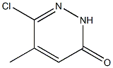 5-甲基-6-氯-3-哒嗪酮 结构式