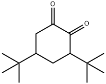 3,5-Di-tert-butylcyclohexane-1,2-dione 结构式