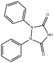 1,2-二苯基-1,2,4-三唑烷-3,5-二酮 结构式