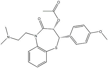 地尔硫卓杂质A 结构式