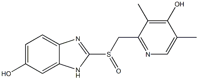 埃索美拉唑杂质H215 结构式