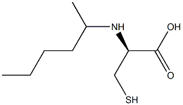 S-Hexyl-D-cysteine 结构式