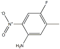 4-Fluoro-5-Methyl-2-nitrophenylaMine 结构式