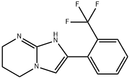 2-(2-(trifluoroMethyl)phenyl)-5,6,7,8-tetrahydroiMidazo[1,2-a]pyriMidine 结构式