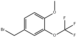 4-甲氧基-3-(三氟甲氧基)苄基  结构式