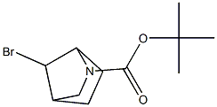 tert-butyl 7-broMo-2-aza-bicyclo[2.2.1]heptane-2-carboxylate 结构式