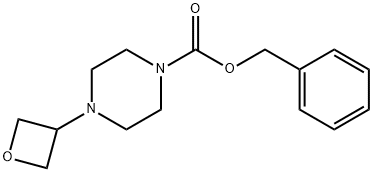4-(氧乙烷-3-基)哌嗪-1-羧酸苄酯 结构式