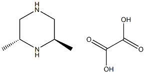 Piperazine, 2,6-diMethyl-, (2R,6R)- oxalate 结构式