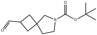 tert-butyl 2-forMyl-6-azaspiro[3.4]octane-6-carboxylate 结构式