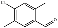 4-氯-2,5-二甲基苯甲醛 结构式