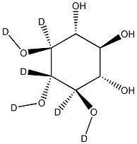 scyllo-Inositol-d6 结构式