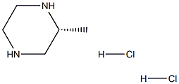 (R)-2-甲基哌嗪二盐酸盐 结构式