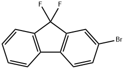 2-溴-9,9-二氟-9H-芴 结构式