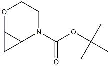 2-氧杂-5-氮杂双环[4.1.0]庚烷-5-甲酸叔丁酯 结构式