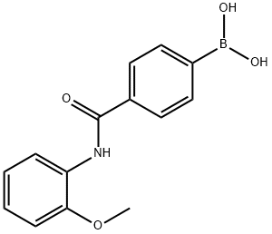 (3-((3-(三氟甲氧基)苯基)氨基甲酰)苯基)硼酸 结构式