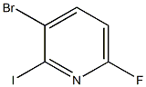 3-溴-6-氟-2-碘-吡啶 结构式