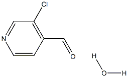3-氯异烟醛水合物 结构式