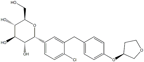 恩格列净杂质1 结构式