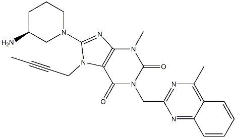 利拉利汀杂质3 结构式