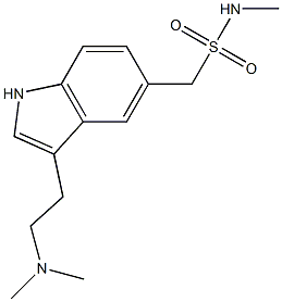 琥珀酸舒马普坦 结构式