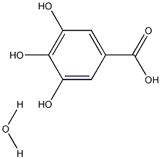 一水没食子酸 结构式