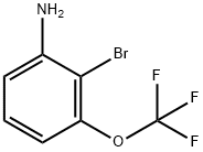 2-溴-3-三氟甲氧基苯胺 结构式