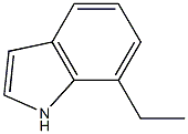 7-ETHYL-1H-INDOLE 结构式