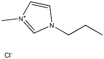 1-丙基-3-甲基咪唑氯盐 结构式