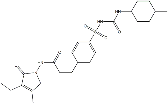 格列美脲杂质G 结构式