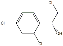 (R)-2-氯-1-(2,4-二氯苯)-乙醇 结构式