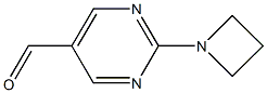 2-(azetidin-1-yl)pyriMidine-5-carbaldehyde 结构式