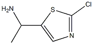 1-(2-Chlorothiazol-5-yl)ethanaMine 结构式