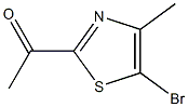 1-(5-BroMo-4-Methylthiazol-2-yl)ethanone 结构式