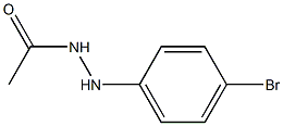 4-溴-乙酰苯肼 结构式